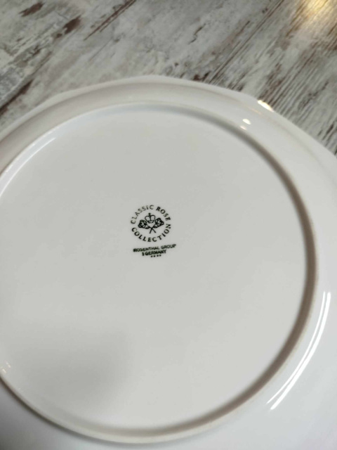 patera Rosenthal Biała Maria śred 28 cm patera Rosenthal Biała Maria śred 28 cm