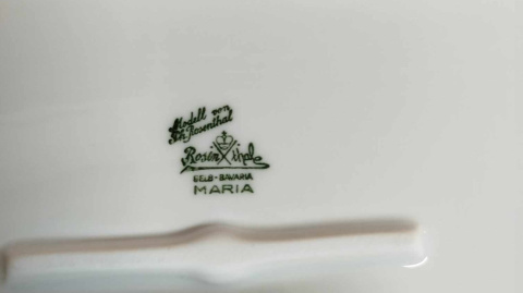 półmisek Rosenthal Biała Maria 32,5/ 20 cm 1926 półmisek Rosenthal Biała Maria 32,5/ 20 cm 1926