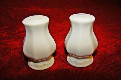 solniczka + pieprzniczka Rosenthal Biała Maria solniczka + pieprzniczka Rosenthal Biała Maria