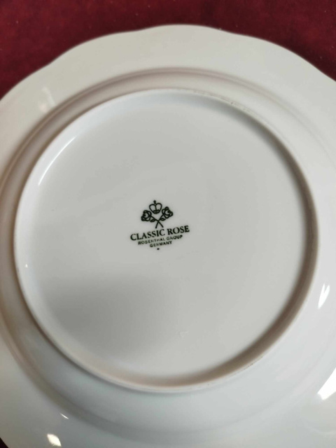 talerz głęboki Rosenthal Monbijou Grune Ranke talerz głęboki Rosenthal Monbijou Grune Ranke