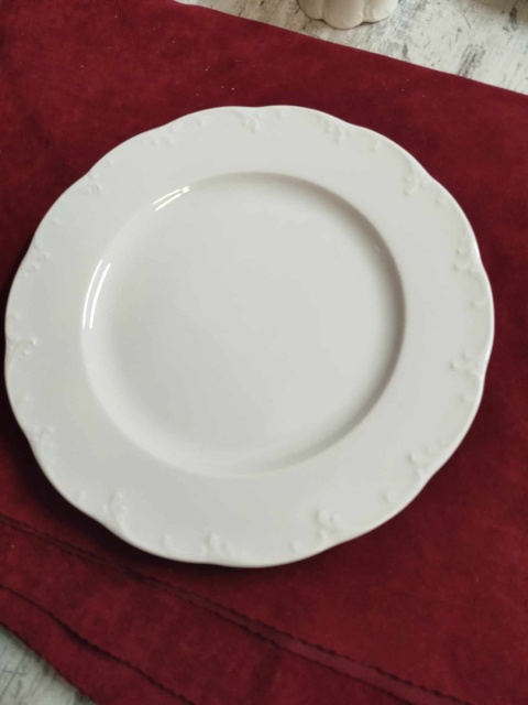 talerz płaski Rosenthal Monbijou biały talerz płaski Rosenthal Monbijou biały