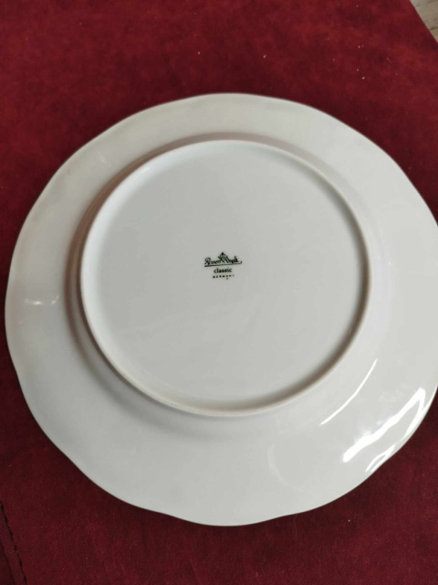 talerz płaski Rosenthal Monbijou biały talerz płaski Rosenthal Monbijou biały