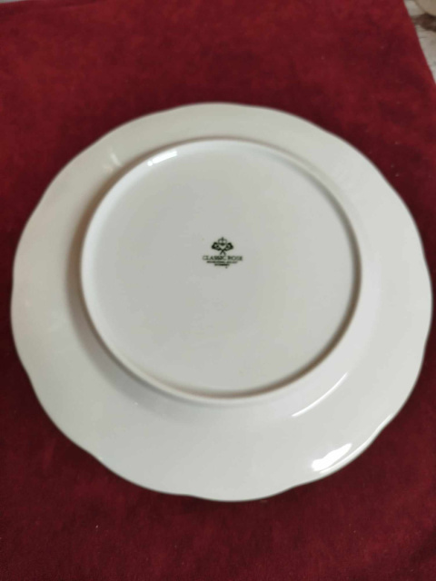 talerz płaski Rosenthal Monbijou biały talerz płaski Rosenthal Monbijou biały