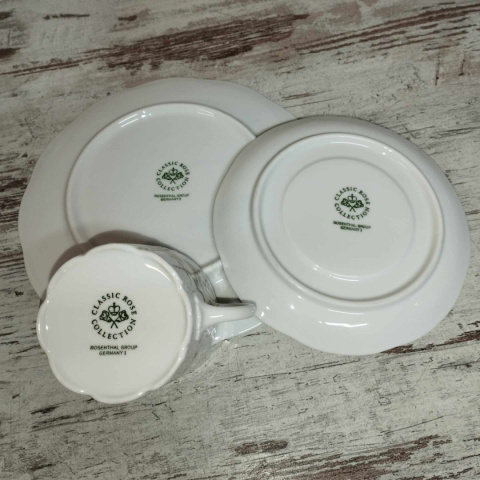 zestaw- filiżanka Rosenthal Monbijou Grune Ranke zestaw- filiżanka Rosenthal Monbijou Grune Ranke