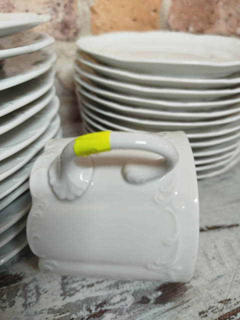 zestaw śniadaniowy Rosenthal Monbijou biały zestaw śniadaniowy Rosenthal Monbijou biały