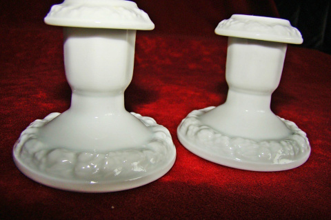 2 świeczniki Rosenthal Biała Maria 2 świeczniki Rosenthal Biała Maria