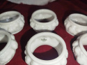 6x serwetnik Rosenthal Biała Maria IDEAŁ