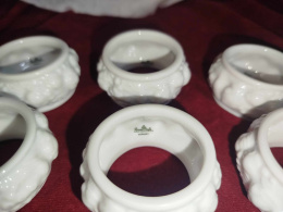 6x serwetnik Rosenthal Biała Maria IDEAŁ