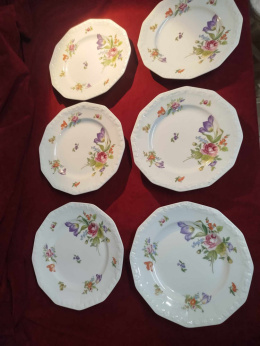6 x tal. śniad. Rosenthal Maria Sommerstrauss 20 cm