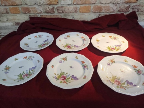 6 x tal. śniad. Rosenthal Maria Sommerstrauss 20 cm 6 x tal. śniad. Rosenthal Maria Sommerstrauss 20 cm