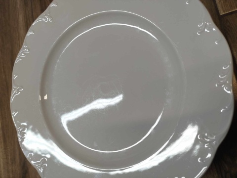 6x talerz płas.Rosenthal Monbijou białe 6x talerz płas.Rosenthal Monbijou białe