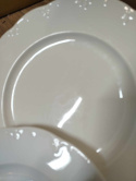 6x talerz płas.Rosenthal Monbijou białe