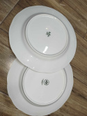 6x talerz płas.Rosenthal Monbijou białe