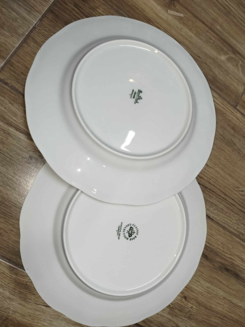 6x talerz płas.Rosenthal Monbijou białe 6x talerz płas.Rosenthal Monbijou białe