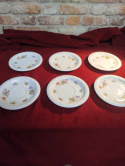 6x talerz podstawek do herbaty Rosenthal Maria Sommerstrauss, 16 cm