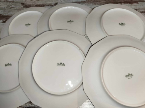 6x talerz śniad. Rosenthal Biała Maria śred. 20 cm 6x talerz śniad. Rosenthal Biała Maria śred. 20 cm