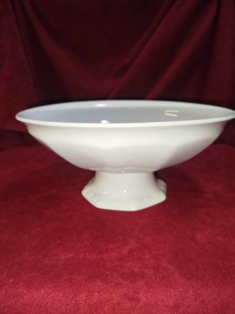 owocarka / misa na stopie Rosenthal Biała Maria śred. 26,5 cm owocarka / misa na stopie Rosenthal Biała Maria śred. 26,5 cm