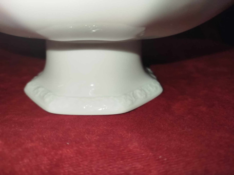 owocarka / misa na stopie Rosenthal Biała Maria śred. 26,5 cm owocarka / misa na stopie Rosenthal Biała Maria śred. 26,5 cm