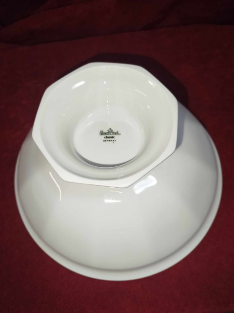 owocarka / misa na stopie Rosenthal Biała Maria śred. 26,5 cm owocarka / misa na stopie Rosenthal Biała Maria śred. 26,5 cm