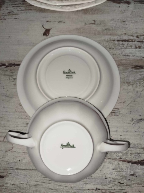 Rosenthal Biała Maria -bulionówka + spodek Rosenthal Biała Maria -bulionówka + spodek