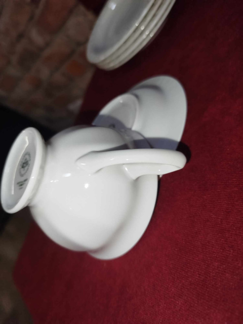 duża filiżanka z podst. Rosenthal Biała Maria duża filiżanka z podst. Rosenthal Biała Maria