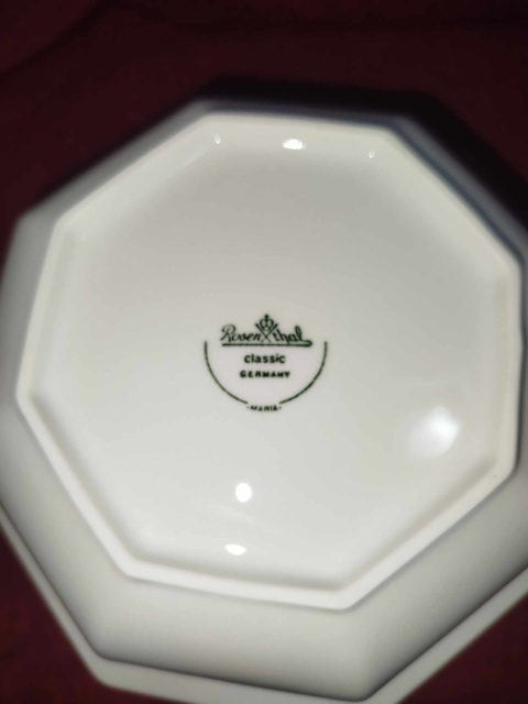 głęboka misa Rosenthal Biała Maria śred. 24,5 cm głęboka misa Rosenthal Biała Maria śred. 24,5 cm