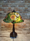 lampa witrażowa Tiffany wys.62 cm