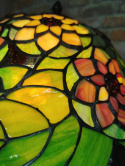 lampa witrażowa Tiffany wys.62 cm