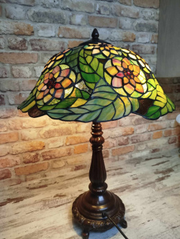 lampa witrażowa Tiffany wys.62 cm