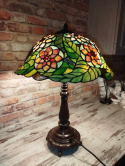 lampa witrażowa Tiffany wys.62 cm