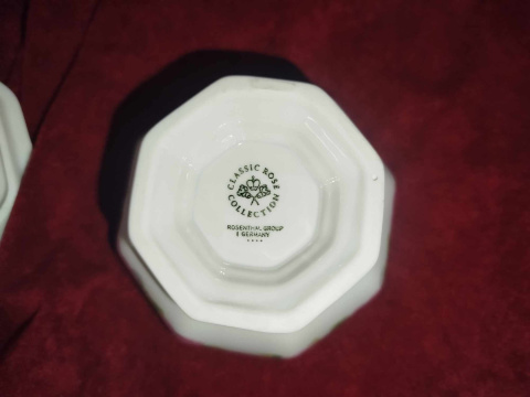 pojemnik do marmolady Rosenthal Biała Maria Róże pojemnik do marmolady Rosenthal Biała Maria Róże