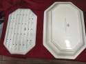 półmisek na szparagi Rosenthal Biala Maria 34,5/24