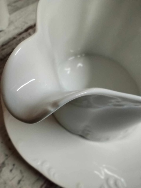 sosjerka Rosenthal Monbijou biała-uszkodzona sosjerka Rosenthal Monbijou biała-uszkodzona