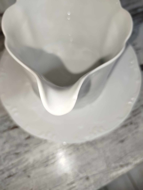 sosjerka Rosenthal Monbijou biała-uszkodzona sosjerka Rosenthal Monbijou biała-uszkodzona