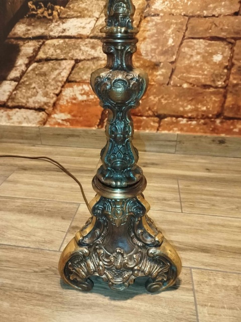 stojąca lampa witrażowa Tiffany, śred. 61 cm, wys. 160,ważki stojąca lampa witrażowa Tiffany, śred. 61 cm, wys. 160,ważki