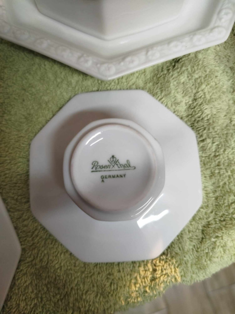 świecznik Rosenthal Biała Maria świecznik Rosenthal Biała Maria