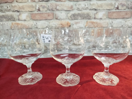 3 kieliszki Rosenthal Monbijou do wody , piwa , brandy