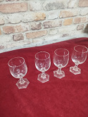 4 kieliszki Rosenthal Maria kryształowa wys. 12 cm