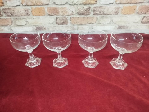 4x kieliszki do szampana Rosenthal Maria kryształowa 4x kieliszki do szampana Rosenthal Maria kryształowa