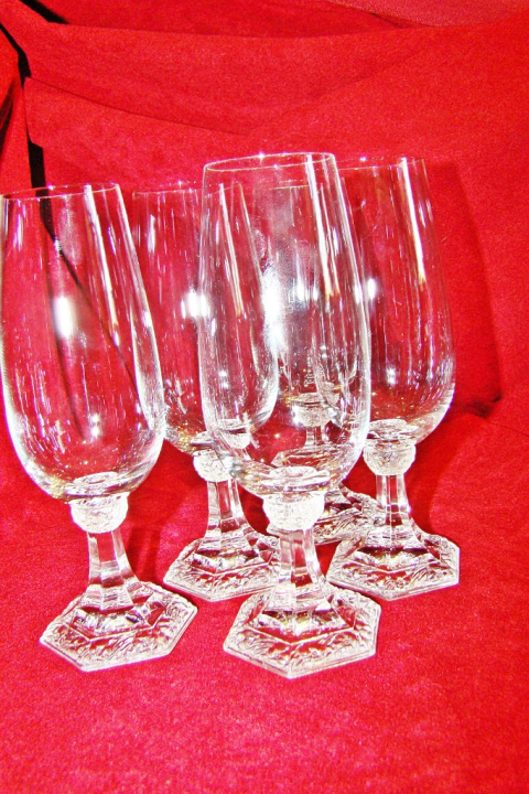 5 x kieliszki do wina,szampana Rosenthal Maria kryształowa 5 x kieliszki do wina,szampana Rosenthal Maria kryształowa