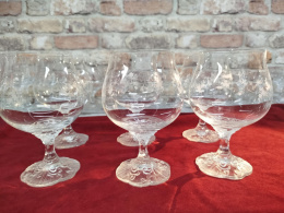 6 x kieliszek Rosenthal Monbijou- KULE,do wody , piwa , brandy