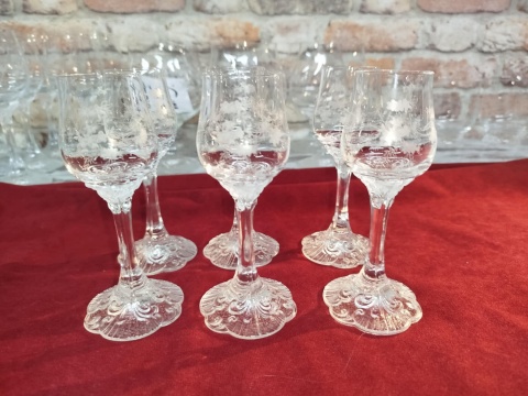 6x kieliszki do wódki Rosenthal Monbijou 6x kieliszki do wódki Rosenthal Monbijou