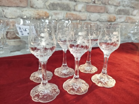 6x kieliszki do wódki Rosenthal Monbijou 6x kieliszki do wódki Rosenthal Monbijou