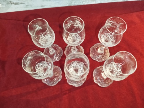 6x kieliszki do wódki Rosenthal Monbijou 6x kieliszki do wódki Rosenthal Monbijou