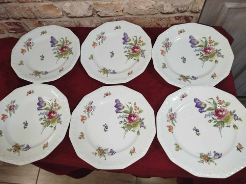 6 x tal. śniad. Rosenthal Maria Sommerstrauss s 20 cm 6 x tal. śniad. Rosenthal Maria Sommerstrauss s 20 cm