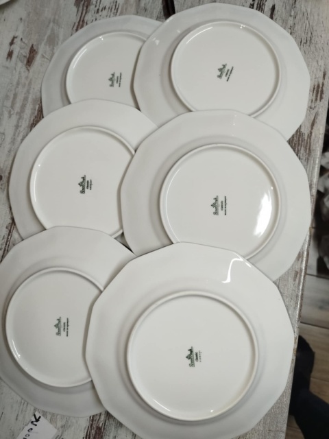 6x talerz śniad. Rosenthal Biała Maria śred. 22 cm 6x talerz śniad. Rosenthal Biała Maria śred. 22 cm