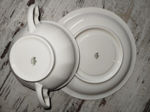 Rosenthal Biała Maria -bulionówka + spodek Rosenthal Biała Maria -bulionówka + spodek