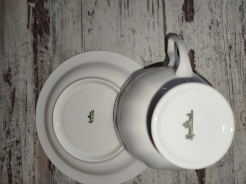 duża filiżanka z podst. Rosenthal Biała Maria duża filiżanka z podst. Rosenthal Biała Maria