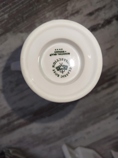 duży mlecznik Rosenthal Biała Maria duży mlecznik Rosenthal Biała Maria