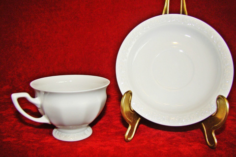 filiżanka z podst. Rosenthal Biała Maria filiżanka z podst. Rosenthal Biała Maria